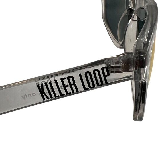 Killer Loop Performance Sunglasses Clear Frame Red Mirrored Lens Bausch & Lomb - Picture 7 of 13